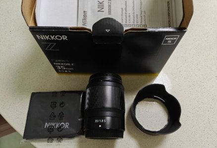 NIKKOR Z 35MM F1.8 S + original box.jpeg