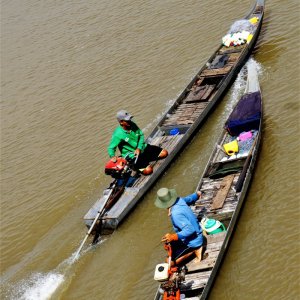 Life at Mekong Delta River