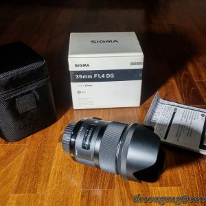 Sigma 35mm f1.4 Art (Nikon mount)