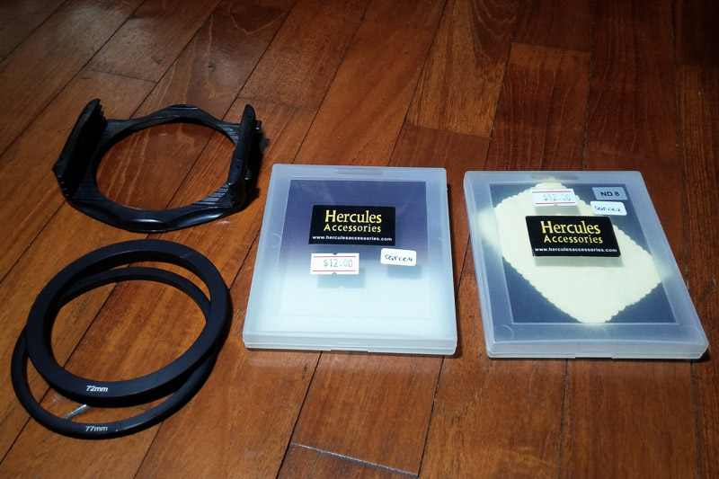 Hercules filters and holder for sale