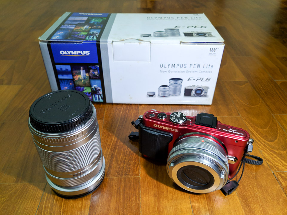Olympus EPL6, 14-42 and 40-150mm lens