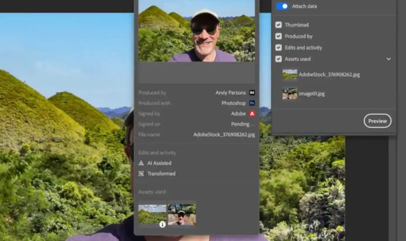 A screenshot of the Content Authenticity Initiative