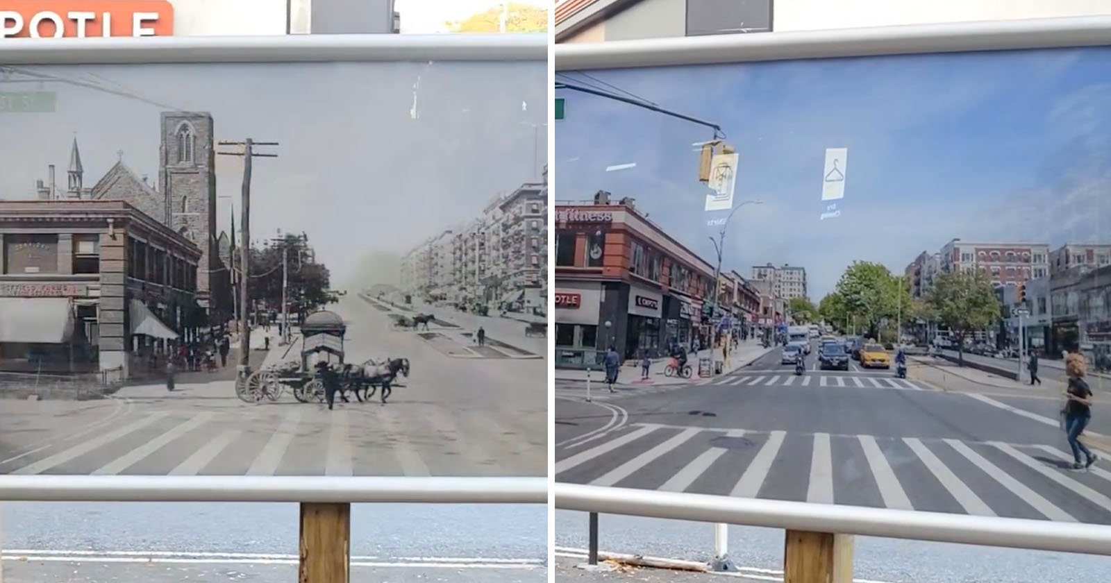 Lenticular photo of New York