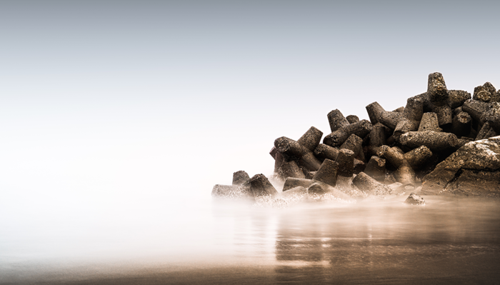 Blending Sky and Foreground for Minimalist Landscapes