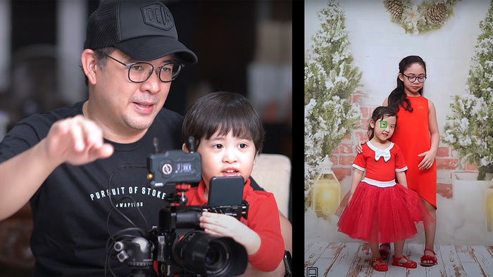 Shooting Family Holiday Portraits with Continuous LED Lighting