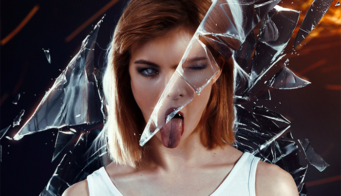 How to Create a Broken Black Mirror Effect in Photoshop