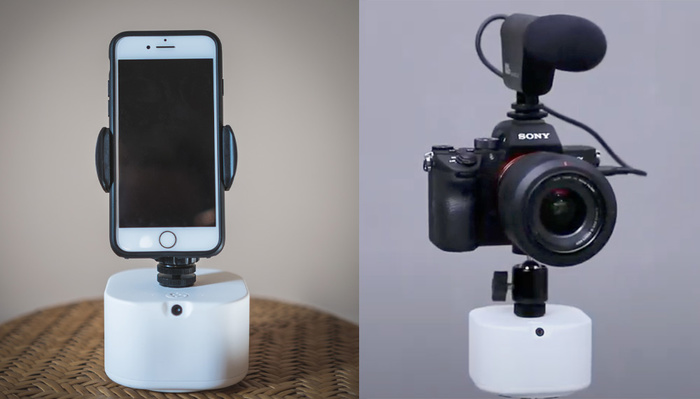 This Gadget Holds Your Camera and Automatically Pans by Tracking Your Face