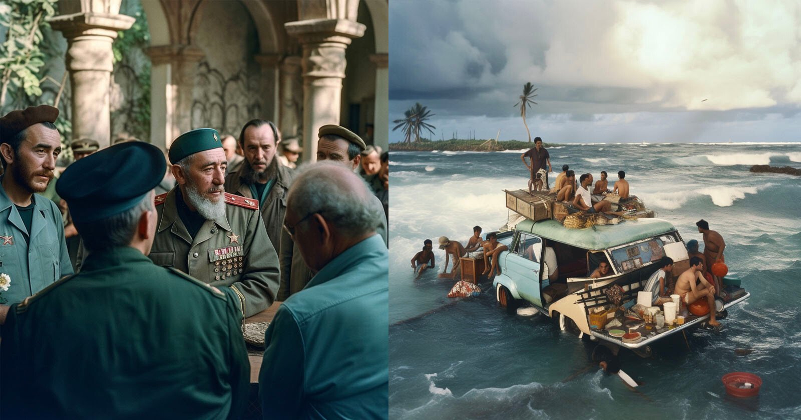 AI images of Cuba