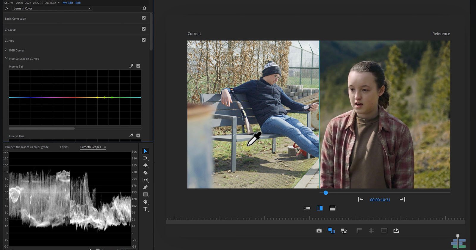 Premiere Basics The Last of Us Color Grading