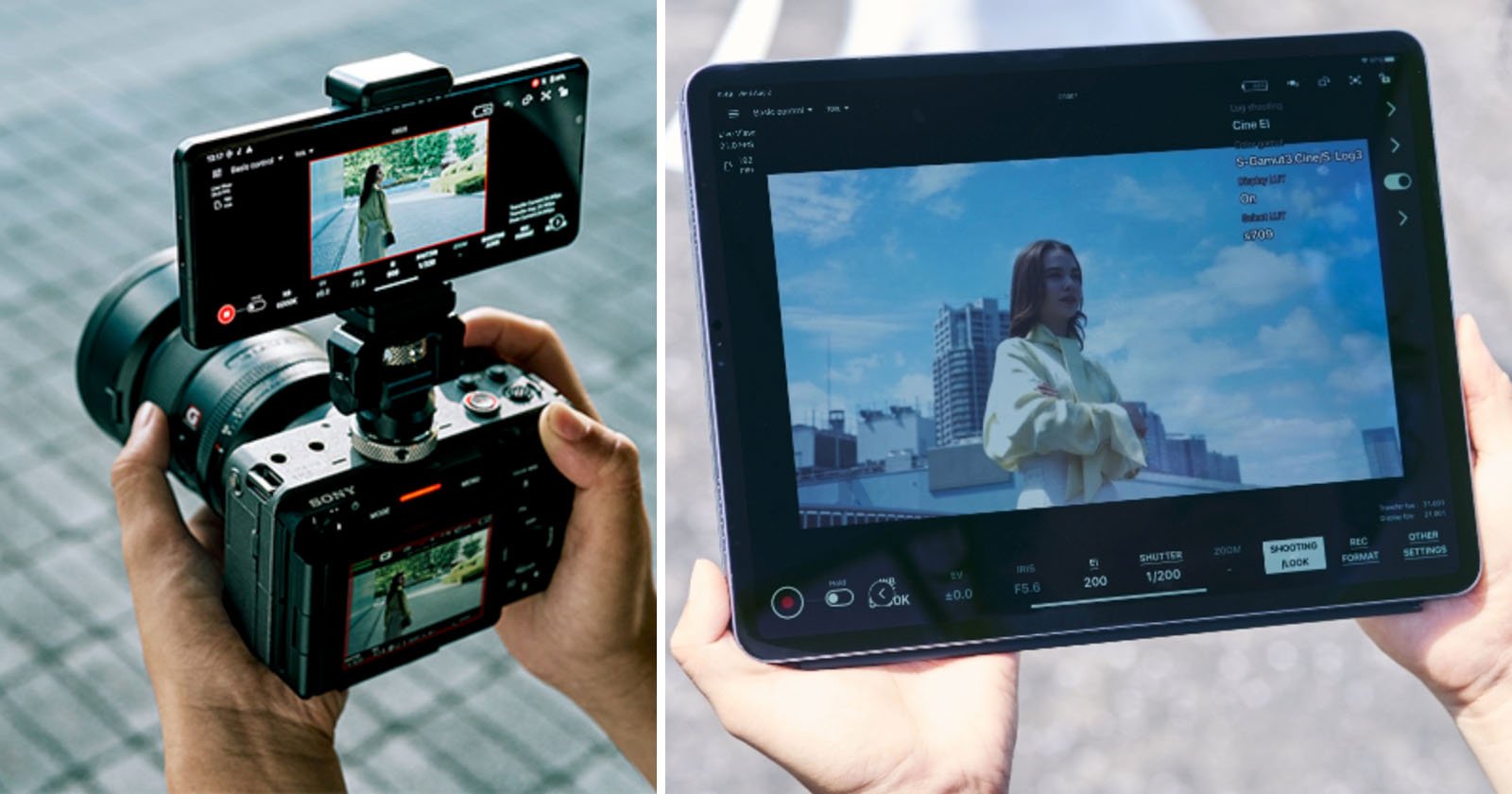 Sony Monitor and Control app