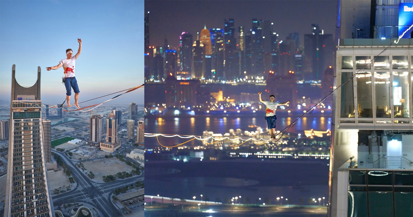 Slackline in Qatar