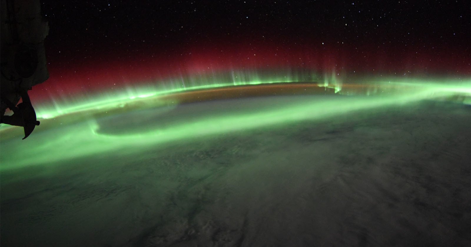 Aurora from ISS