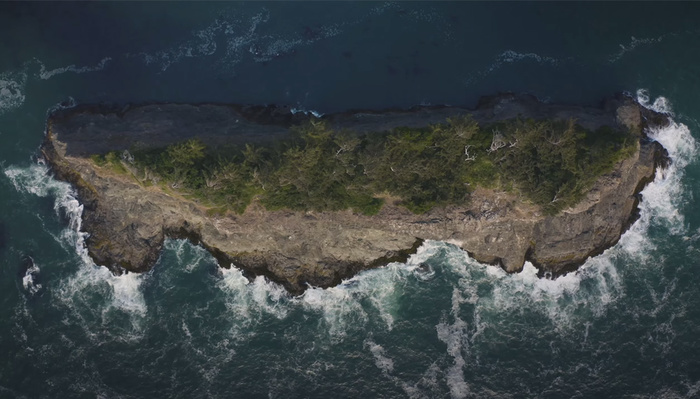 Take a Break From Your Day With This Beautiful Oregon Coast Aerial