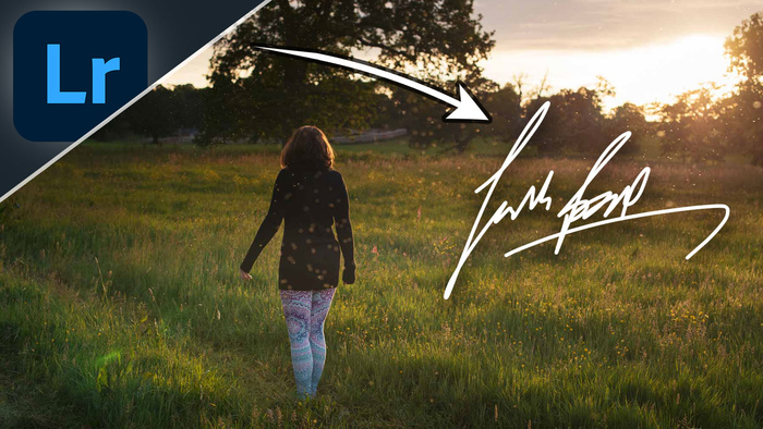 Use Lightroom to Add Your Signature to Photos in Under 60 Seconds