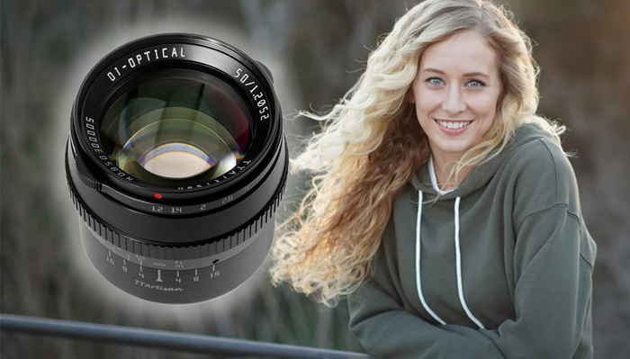 This 50mm f/1.2 Lens for Sony APS-C Cameras Costs Only $98