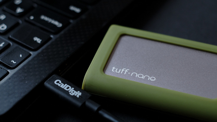 Fstoppers Reviews the Caldigit Tuff Nano Portable NVMe Drive