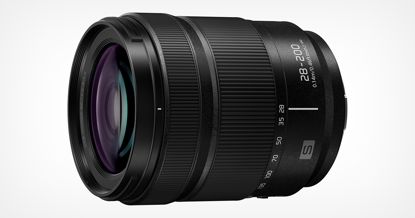 Panasonic Lumix S 28-200mm f/4-7.1 Macro O.I.S. all-in-one zoom lens for full-frame mirrorless L-Mount cameras