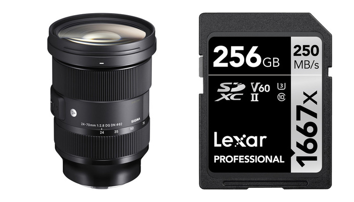 Save up To $400 on a Sigma Art Lens and Get a Lexar Memory Card for Half off Today Only