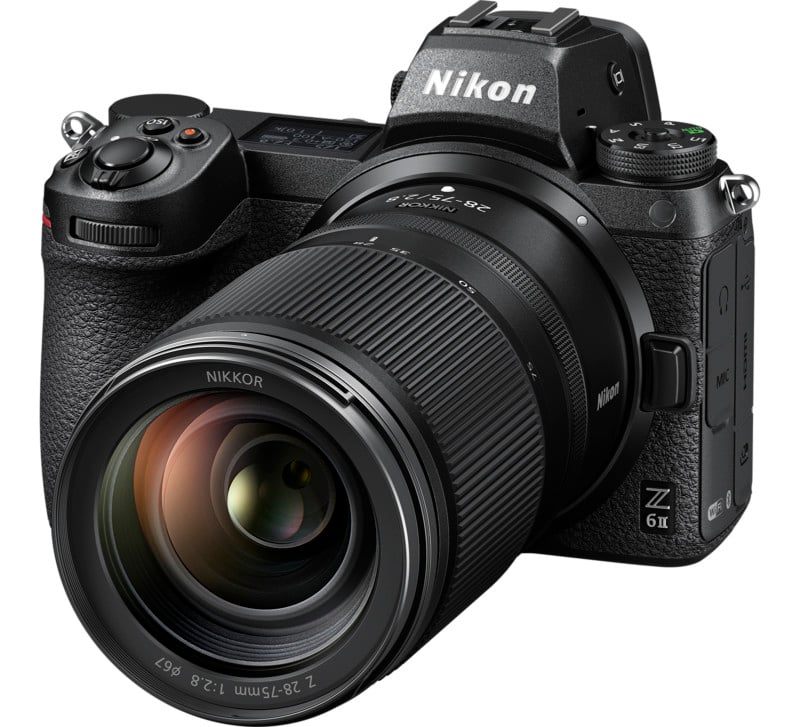 Nikkor Z 28-75mm f/2.8 on camera