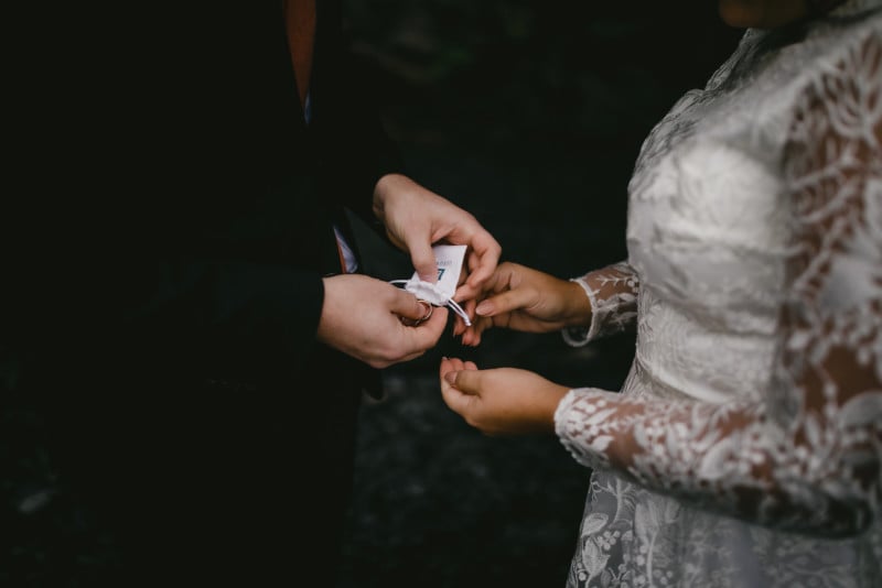 Iceland volcano elopement photography