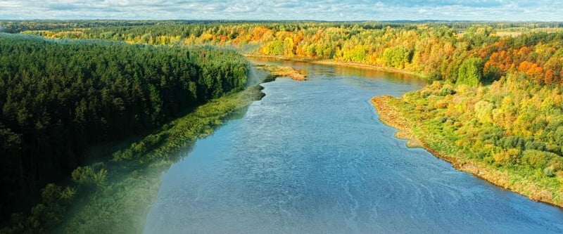 Landscape of Change aerial film