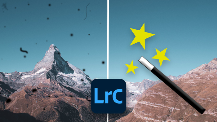 Remove Sensor Spots Automatically in Lightroom