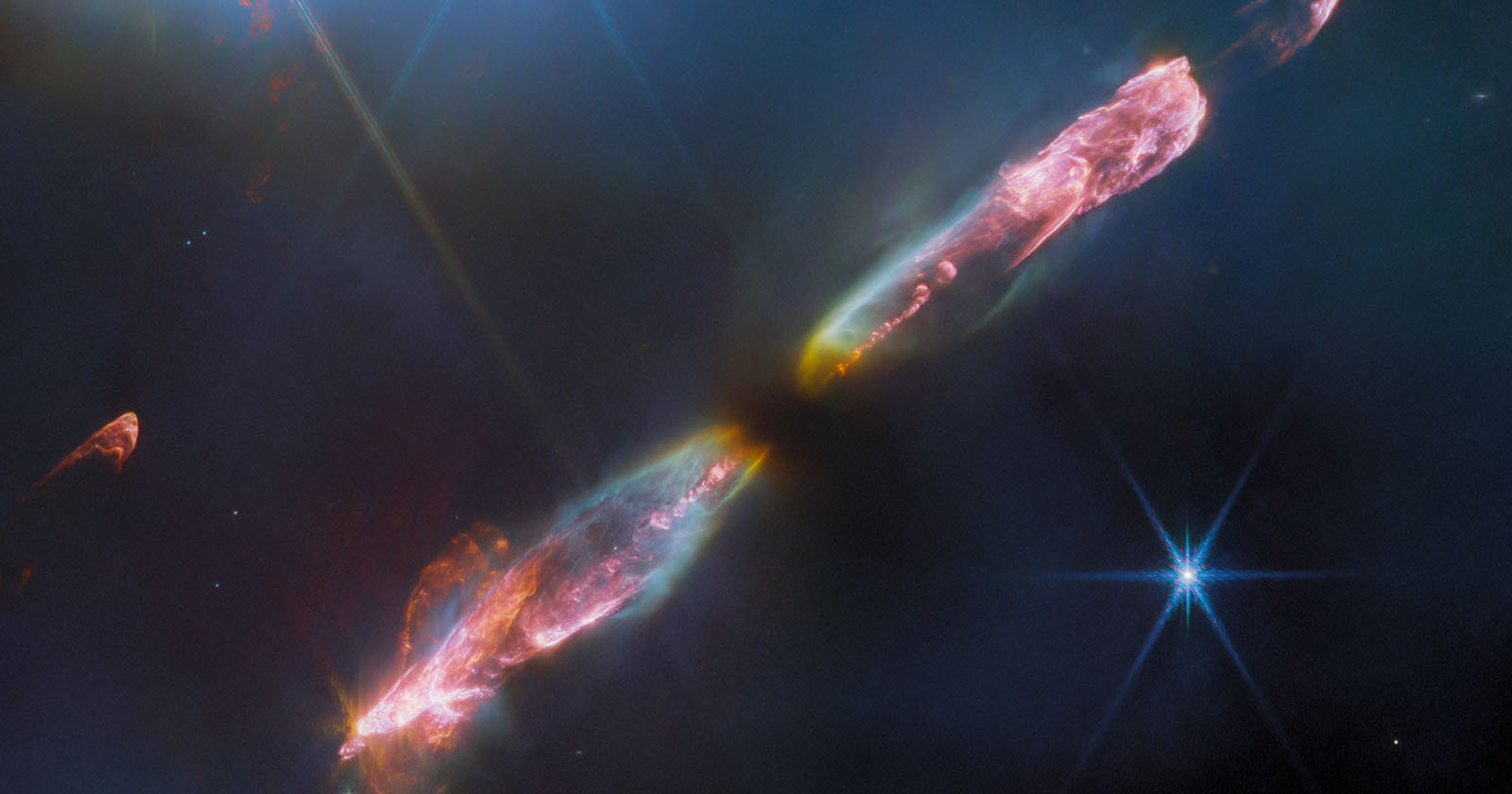 Webb Herbig-Haro 211