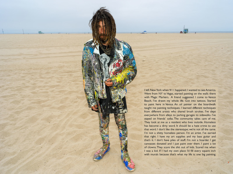 Homeless man