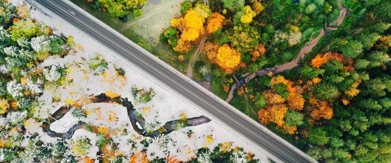 Landscape of Change aerial film