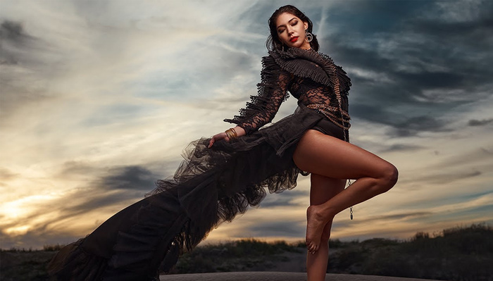 Learn How This Dramatic Beach Portrait Was Lit and Shot