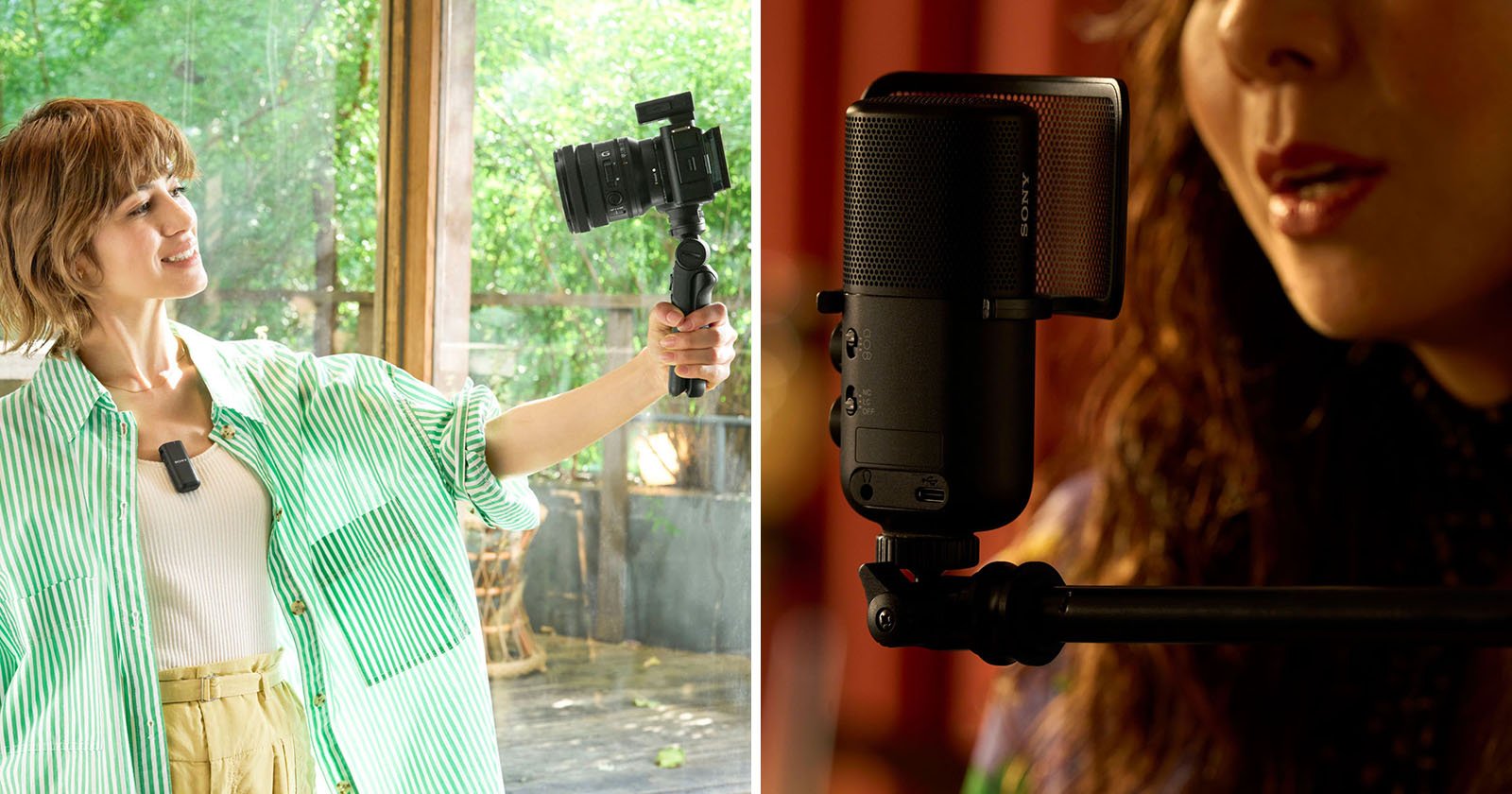 Sony's new wireless microphones