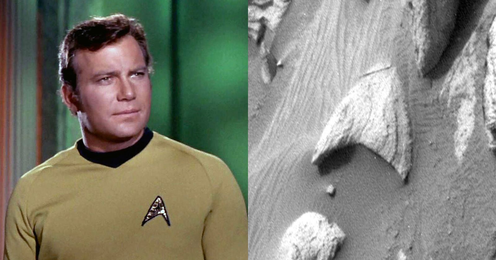 Star Trek symbol spotted on Mars