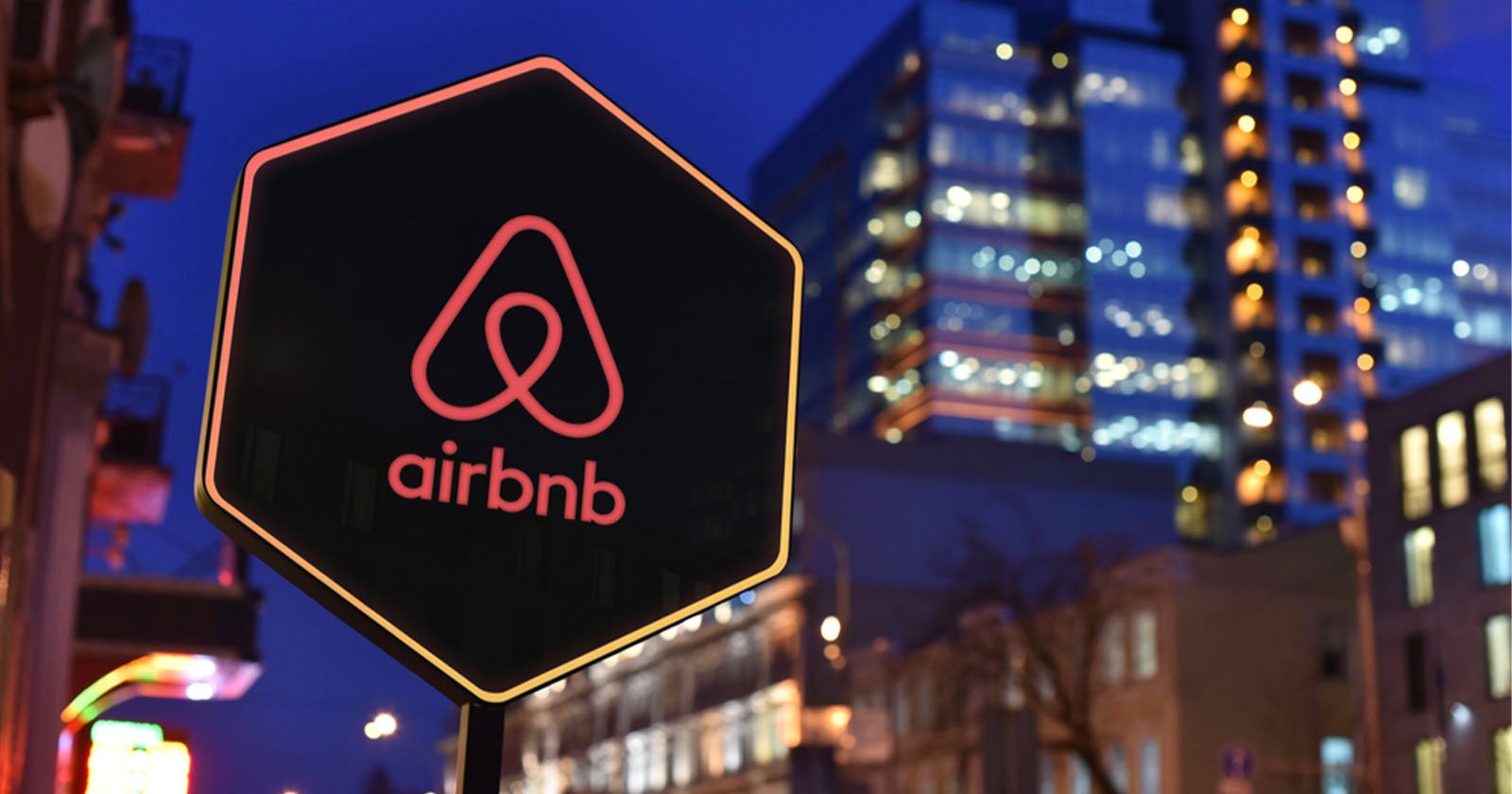 Airbnb sign
