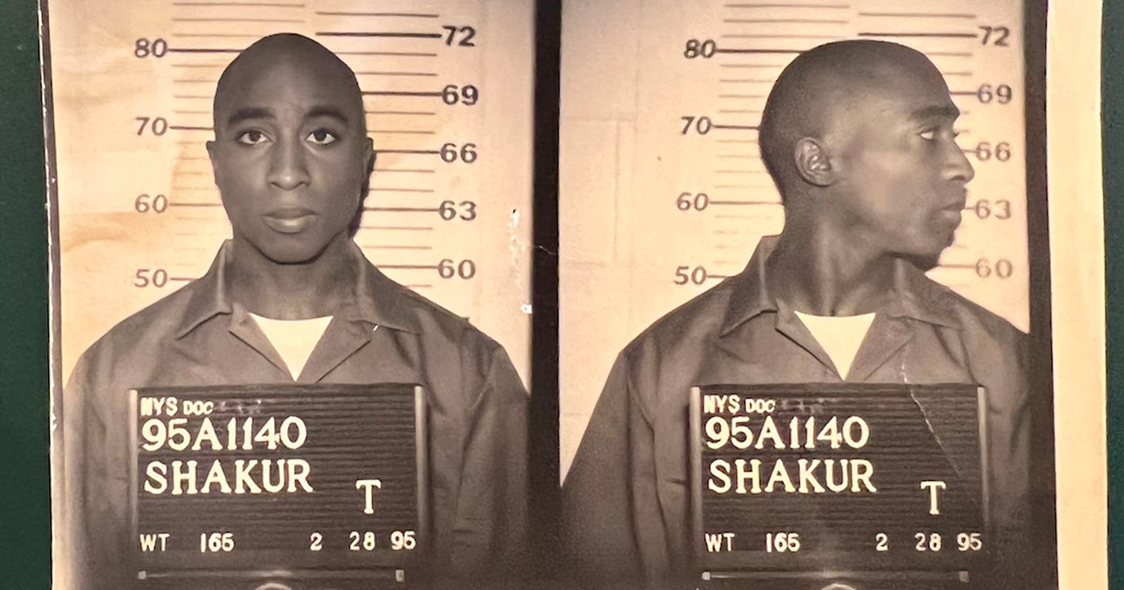 Tupac booking photo