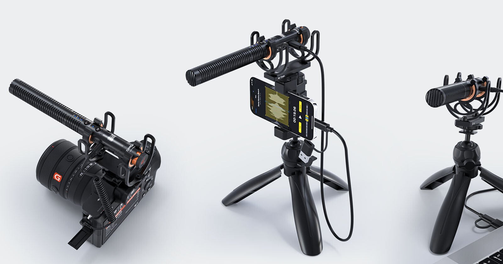 Comica VM30 wireless shotgun mic