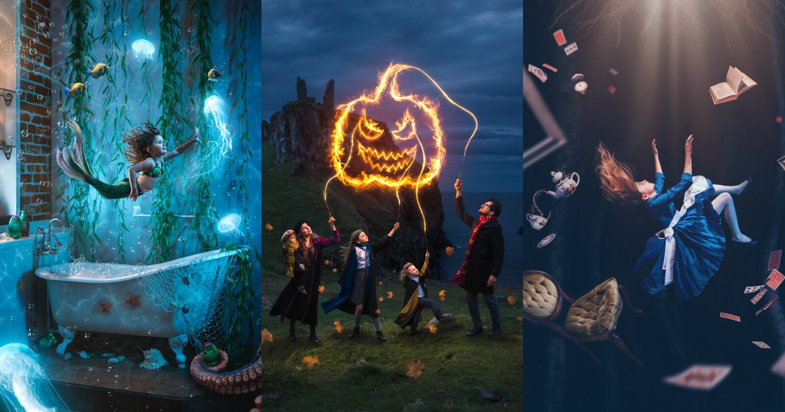 Fantasy Photographer Alexandria Ramon creates magical portraits with her family