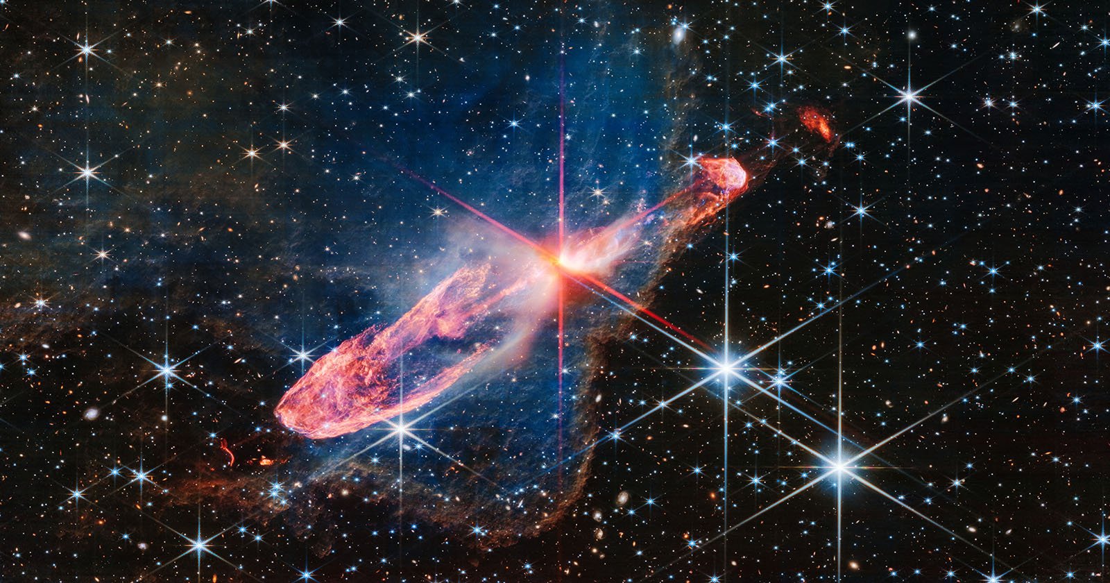 Webb Herbig-Haro 46/47
