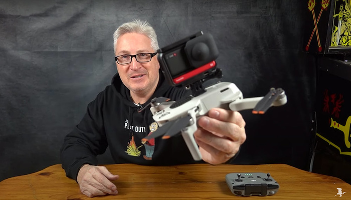 The Fun of Mounting a 360 Camera on a Drone