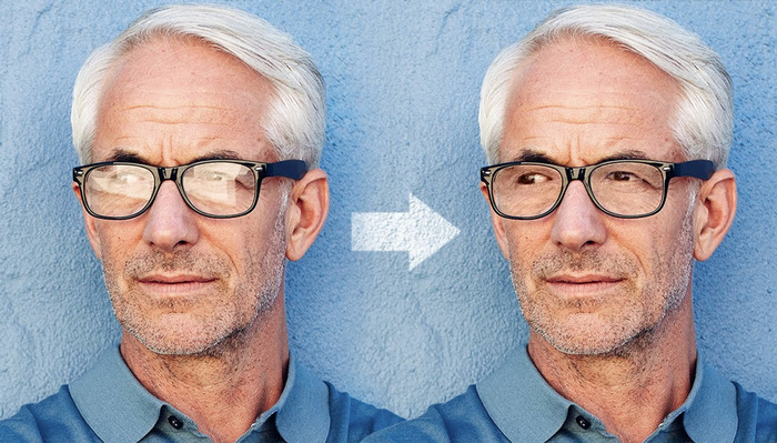 How to Remove Glare From Glasses Using Photoshop