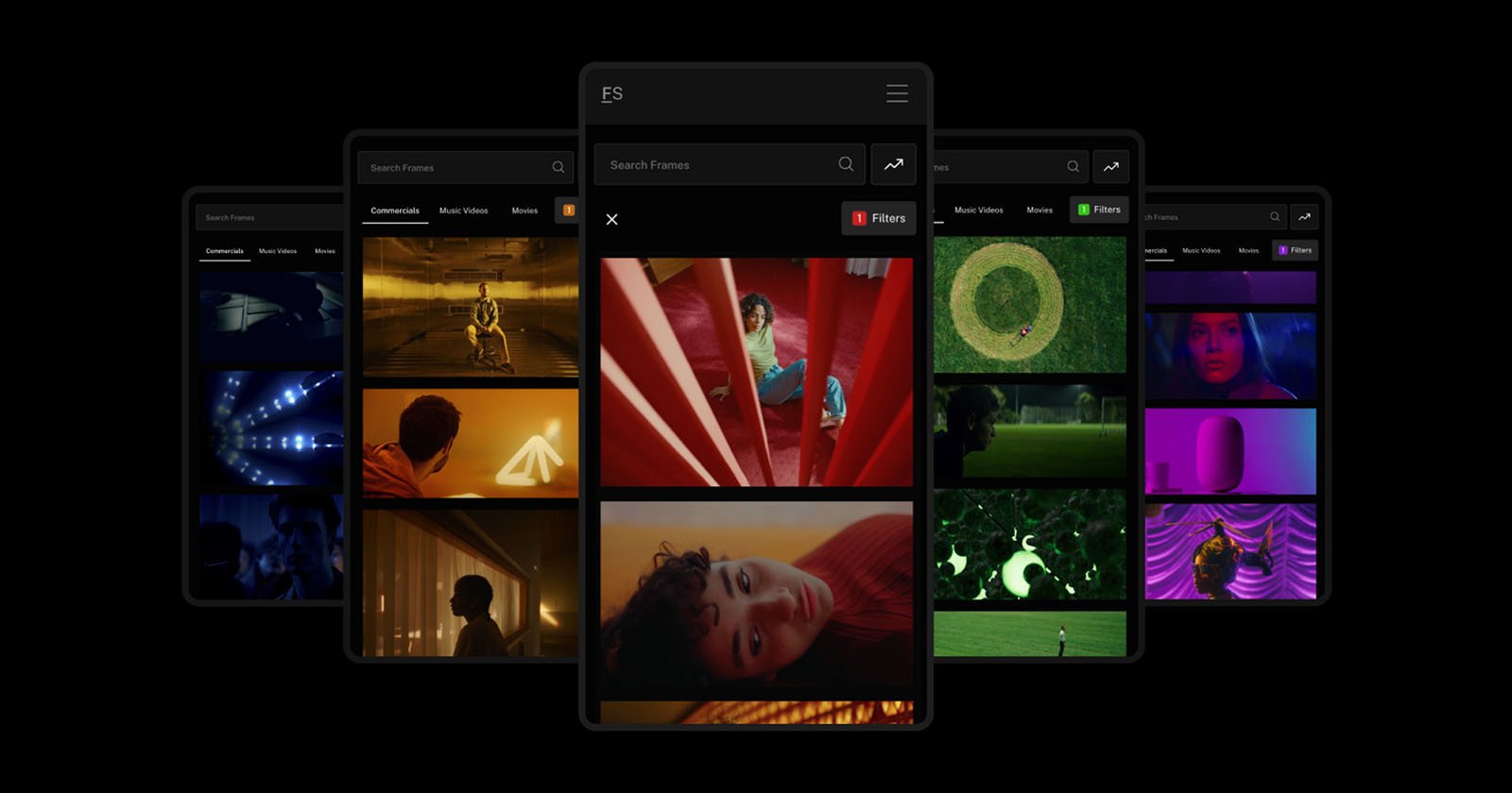 Frame Set video search platform
