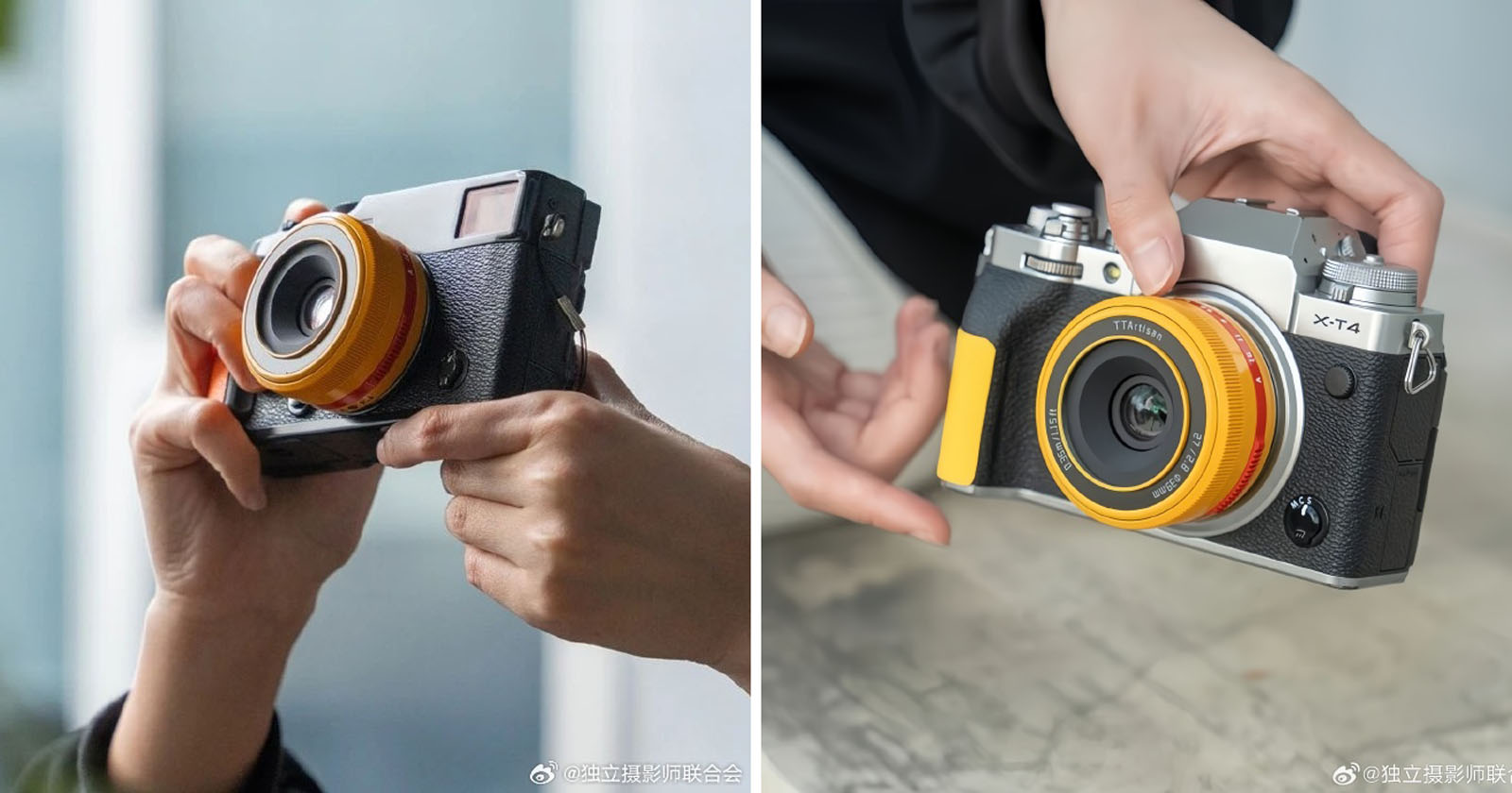 TTArtisan launches a yellow version of its AF 27mm f/2.8 lens