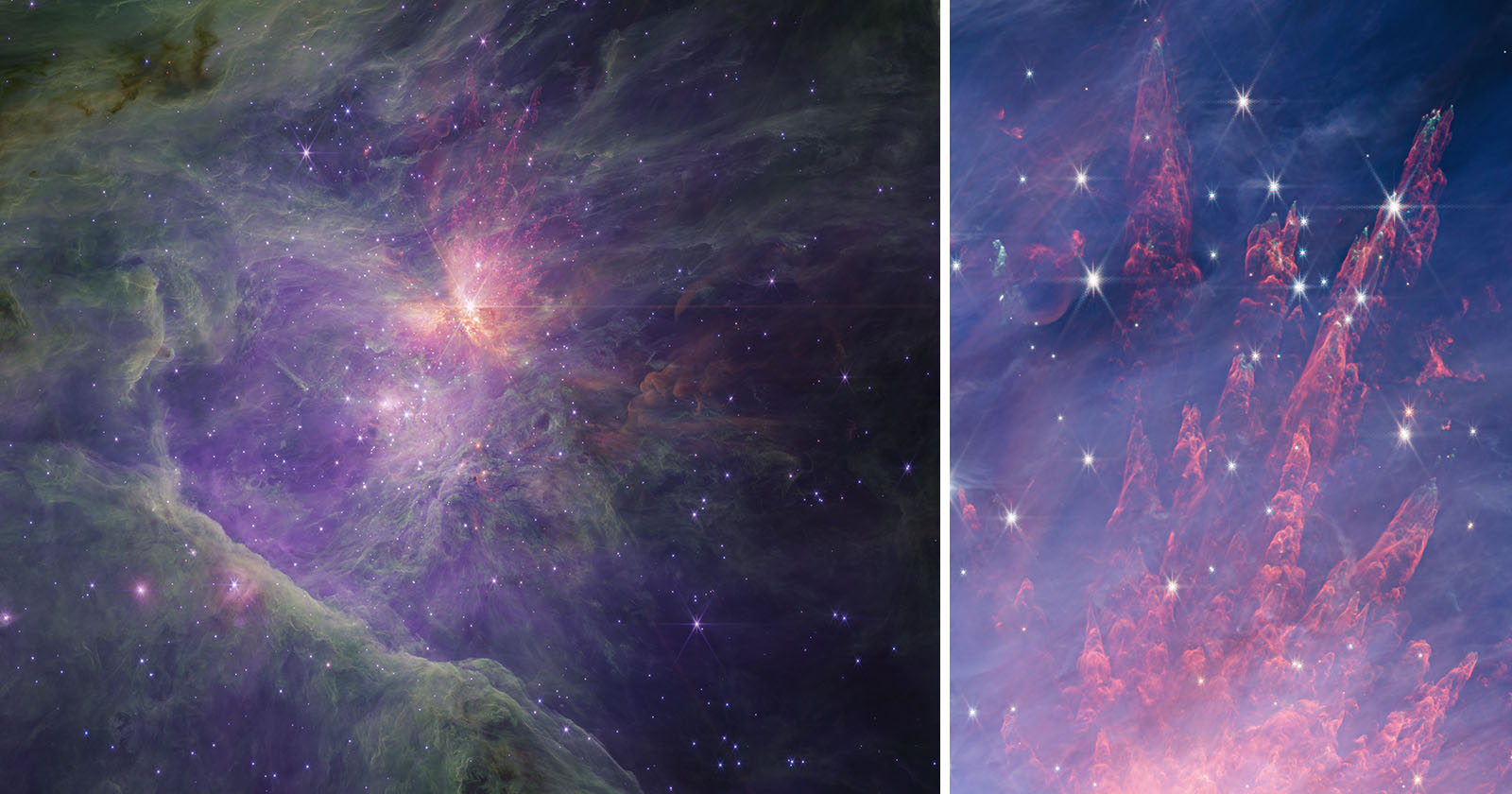 JWST Orion Nebula