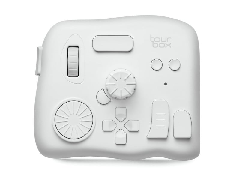 Clean topdown photo of the tourbox elite
