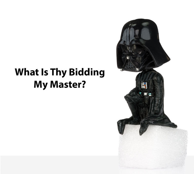 Star Wars Funko Star Wars Darth Vader Computer Sitter Bobble-Head