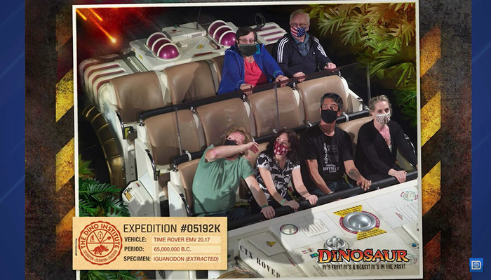 Disney World Has Been Photoshopping Masks on Guests in Ride Photos Disney World Has Been Photoshopping Masks on Guests in Ride Photos