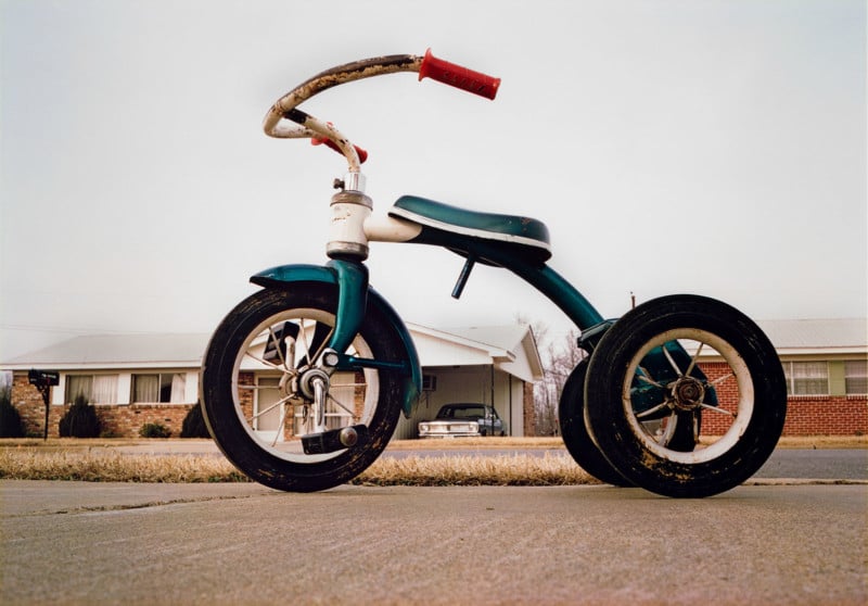 William Eggleston (b. 1939) Memphis (Tricycle), ca. 1970 Dye transfer print L2020.102.81 William Eggleston (b. 1939) Memphis (Tricycle), ca. 1970 Dye transfer print L2020.102.81