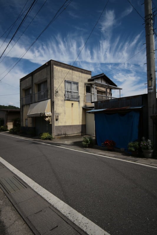 A residential street A residential street