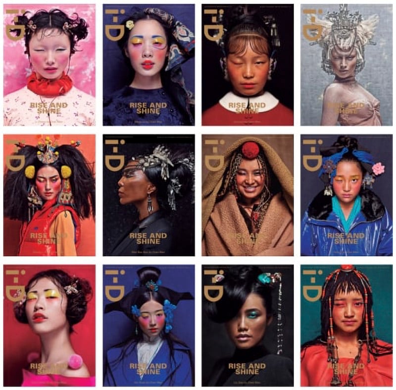 Chen Man ID magazine covers Chen Man ID magazine covers