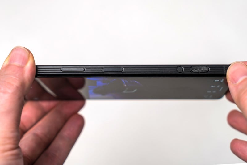 Side shot of the Sony Xperia Pro-I