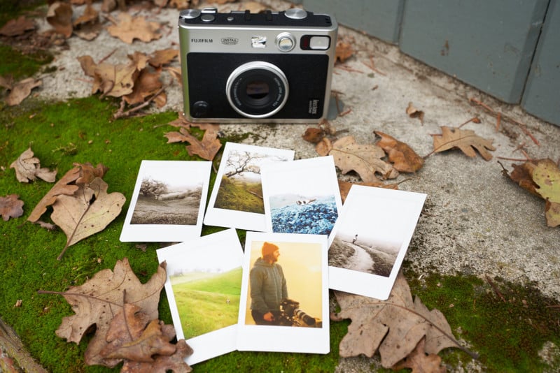 Fujifilm INSTAX Mini Evo and prints. Fujifilm INSTAX Mini Evo and prints.